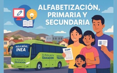 Alfabetización móvil llega a Margarita Residencial: completa primaria o secundaria con INEA y Fundación Traxión