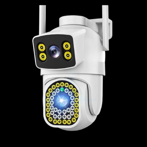 Cámara Doble Lente 5G WiFi para exteriores