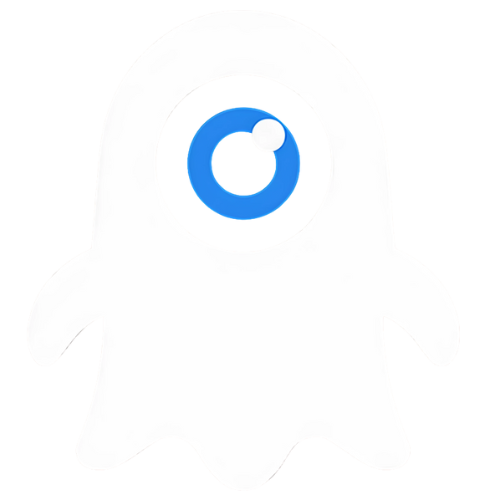 Ojo Fantasma logotipo